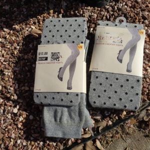 NWT 2 pairs Merona sweater tights